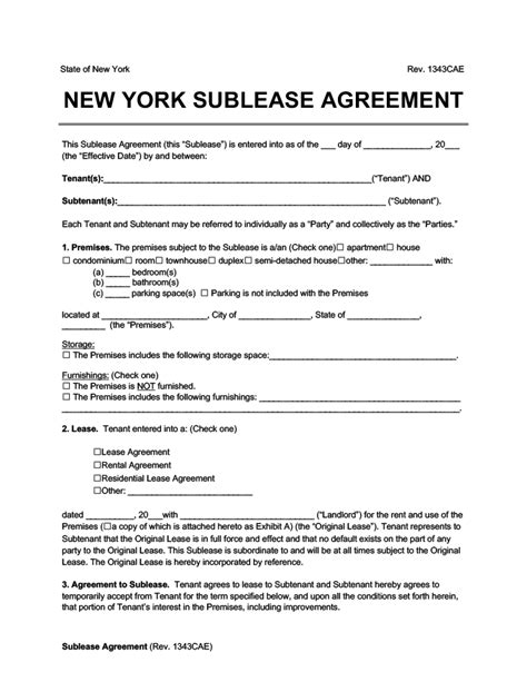 A Get out your pen and paper. . Nyc sublease